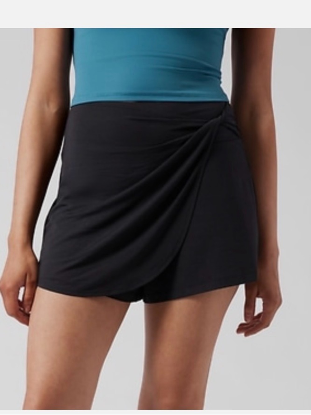 Athleta Women's Black Mini Skort